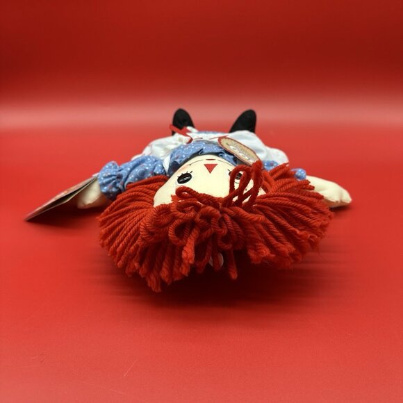 Raggedy Ann 100th Anniversary Classic American Rag Doll 17” Plush Hasbro Aurora - Picture 4 of 8